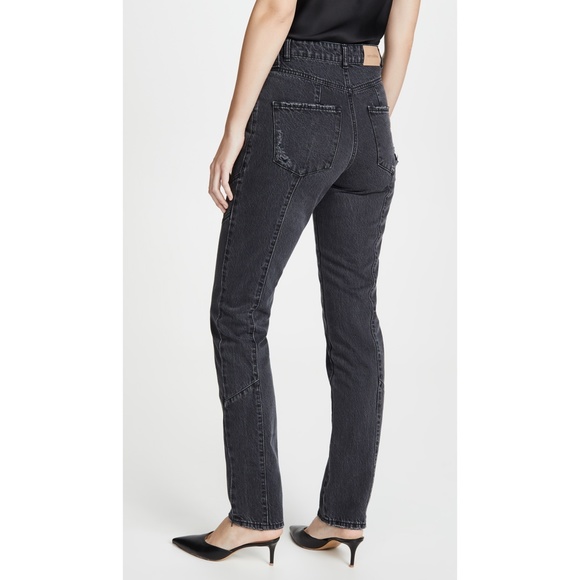 NEW Retrofete Taylor Jeans Black 26 - Picture 3 of 17